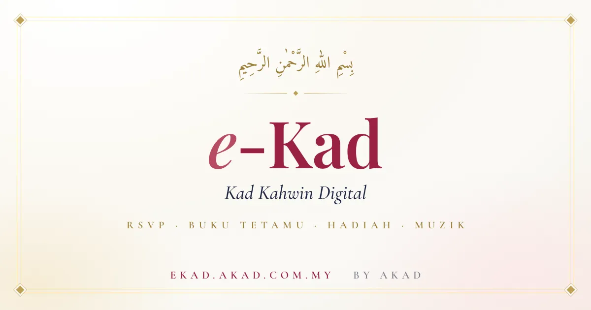 e-Kad - kad kahwin digital by Akad